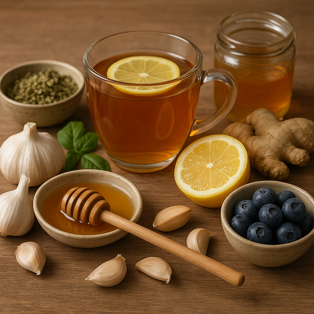 Domowe metody wspierania odporności